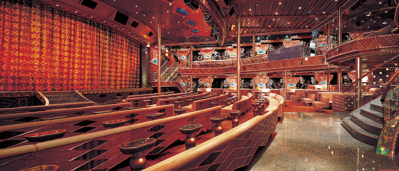 Las Vegas-inspirert underholdning i teateret