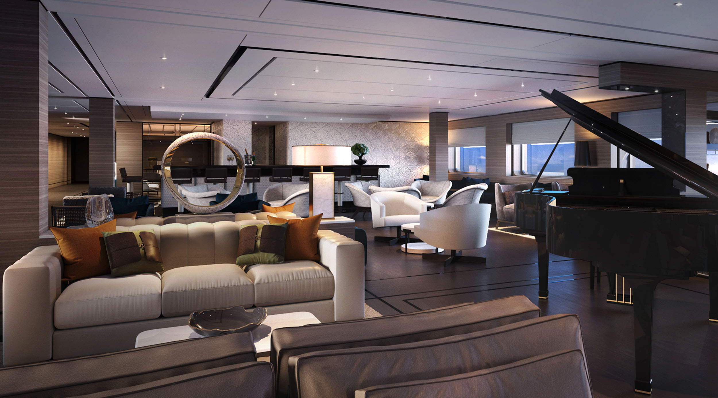 The Living Room is a bar serving cocktails and culinary treats in the evening