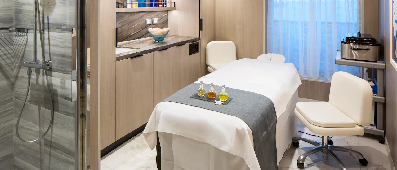 Bare å nyte en Spa behandling