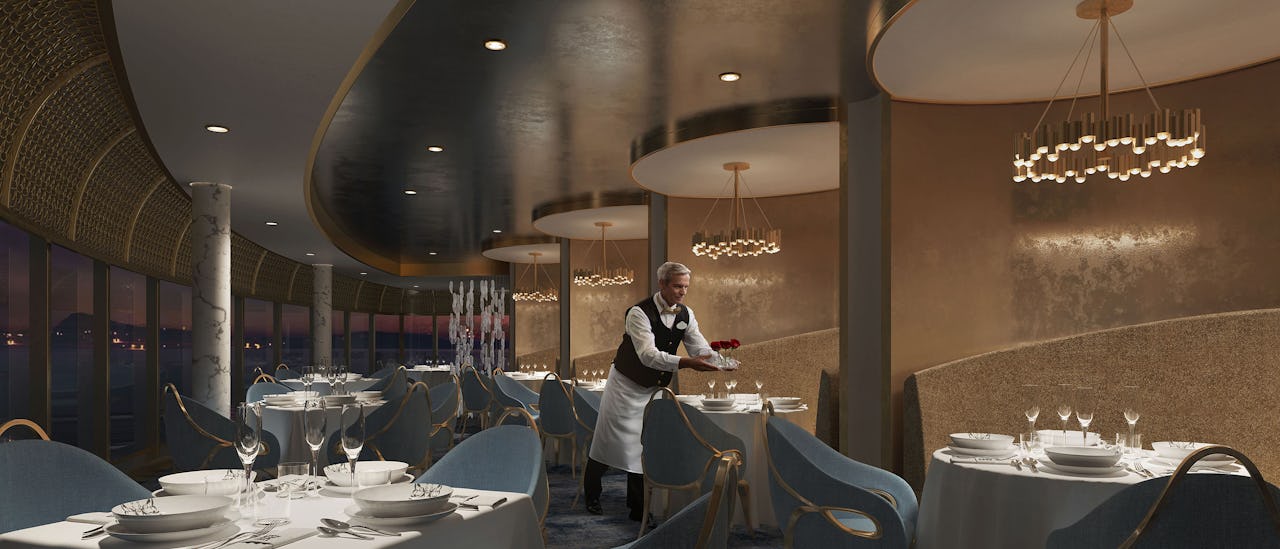 Restaurant Enchante med meny fra kokken Arnaud Lallement