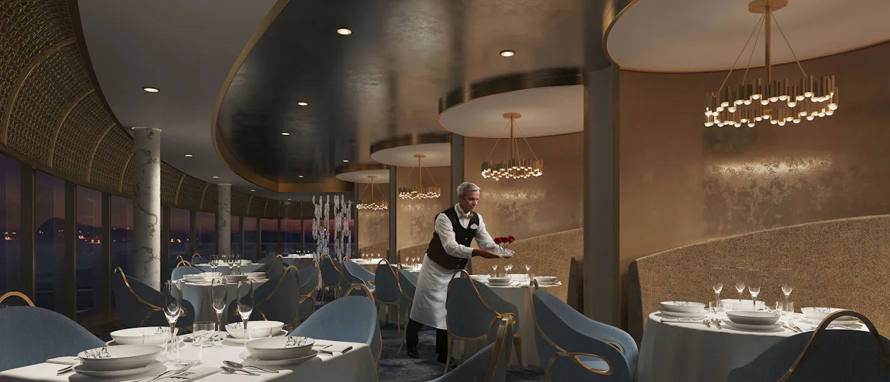 Restaurant Enchante med meny fra kokken Arnaud Lallement