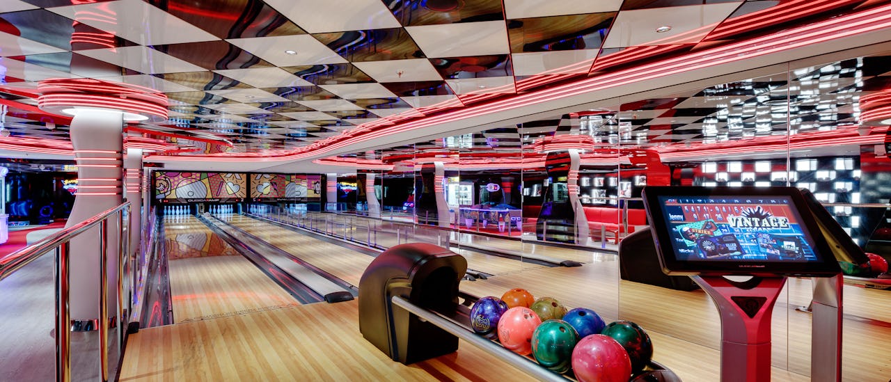 Ta på bowlingskoene