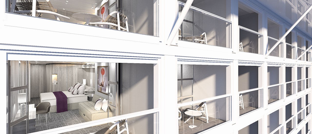 Bestill en balkonglugar og få din egen infinite balkong.