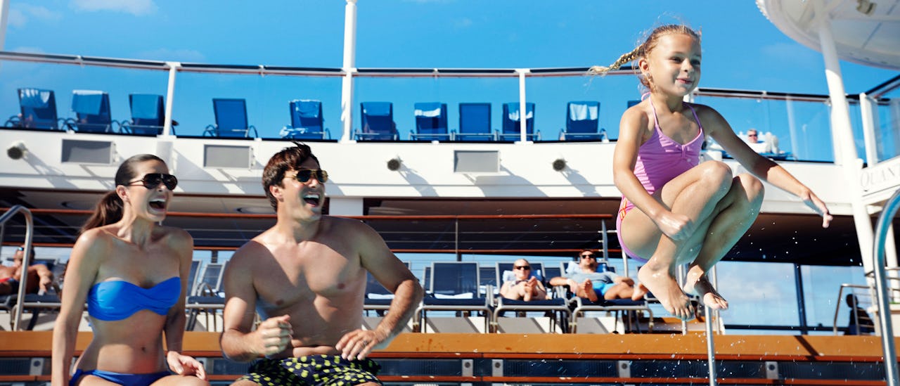 En av fire bassenger