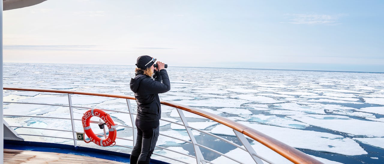 Fantastiske syn møter deg på dekk.