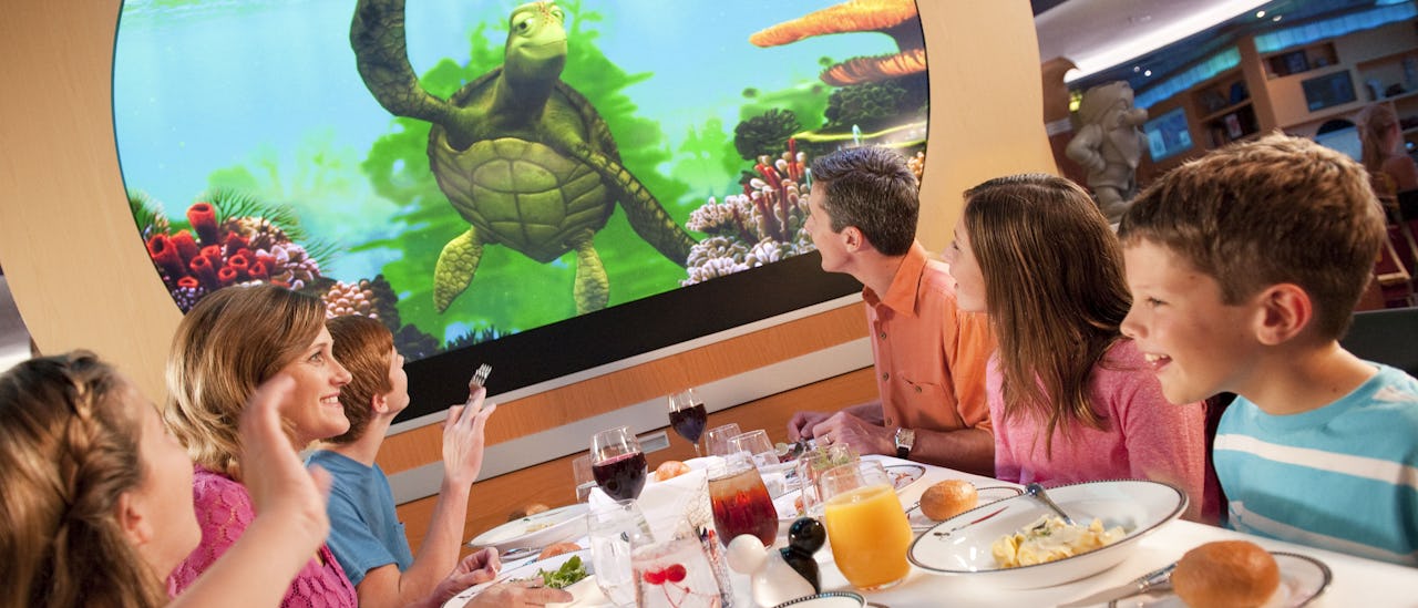 På Animatos Palate kan du bli med på et interaktivt middagsshow under middagen