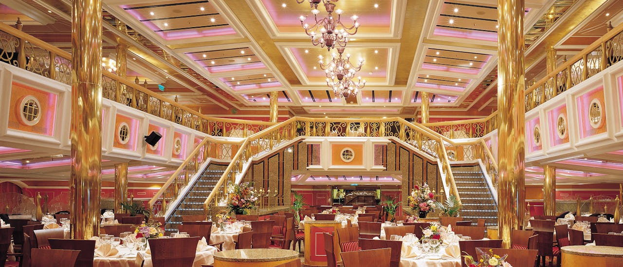 Hovedrestauranten er inkludert