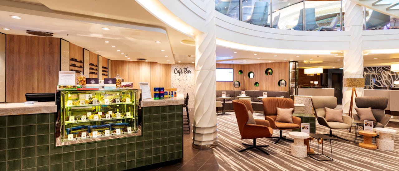 I kaffeloungen kan du nyte alle typer kaffe