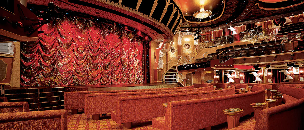 Las Vegas-inspirert underholdning i teateret