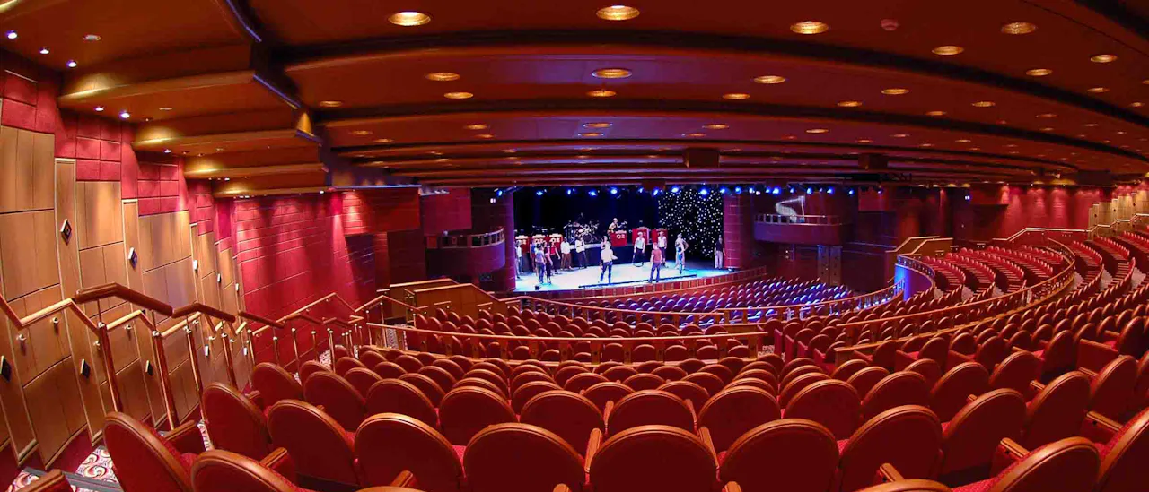 Las Vegas-inspirert underholdning i teateret