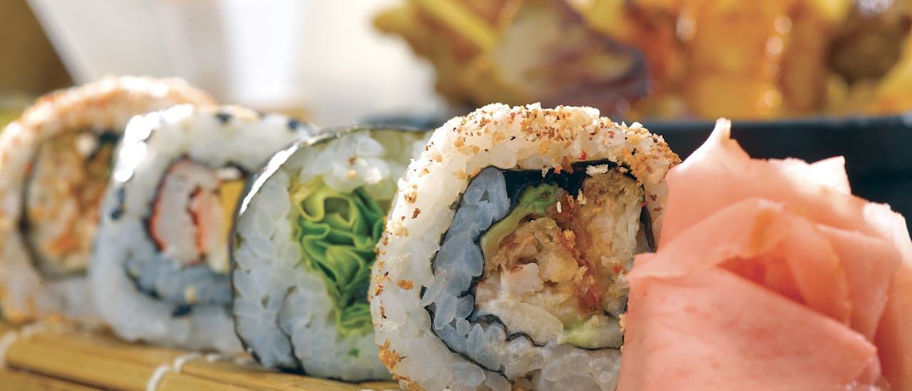 Sushi-tid på Red Ginger