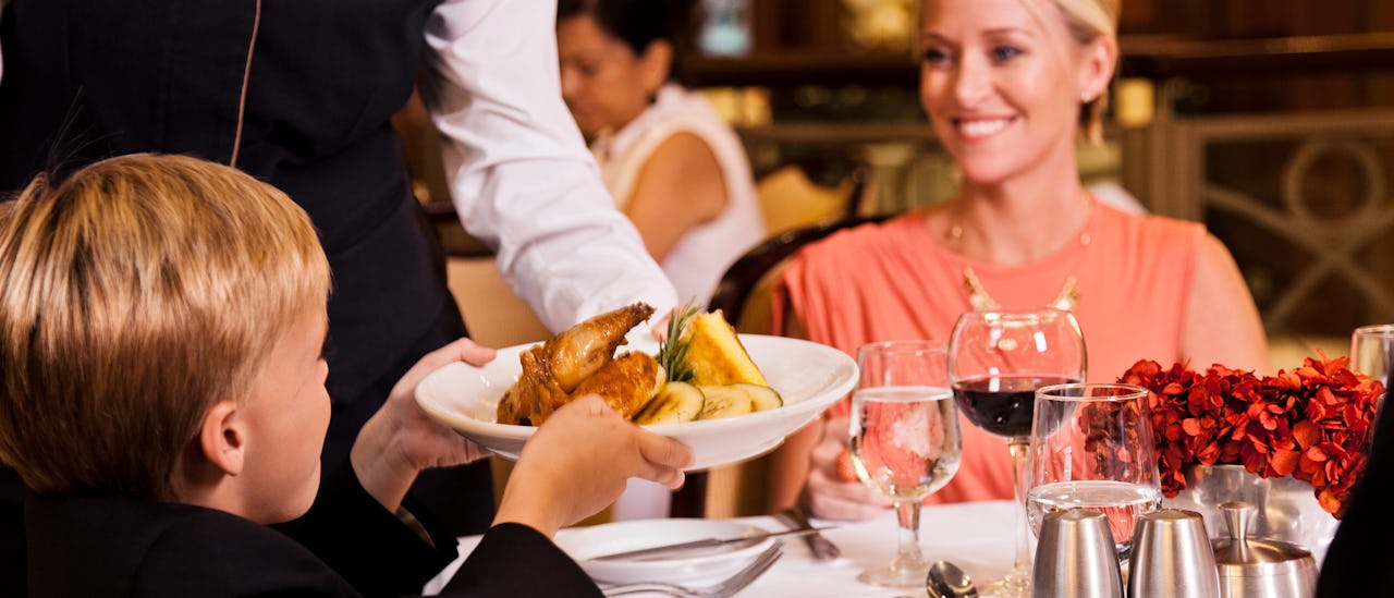 Spesiell meny for barna