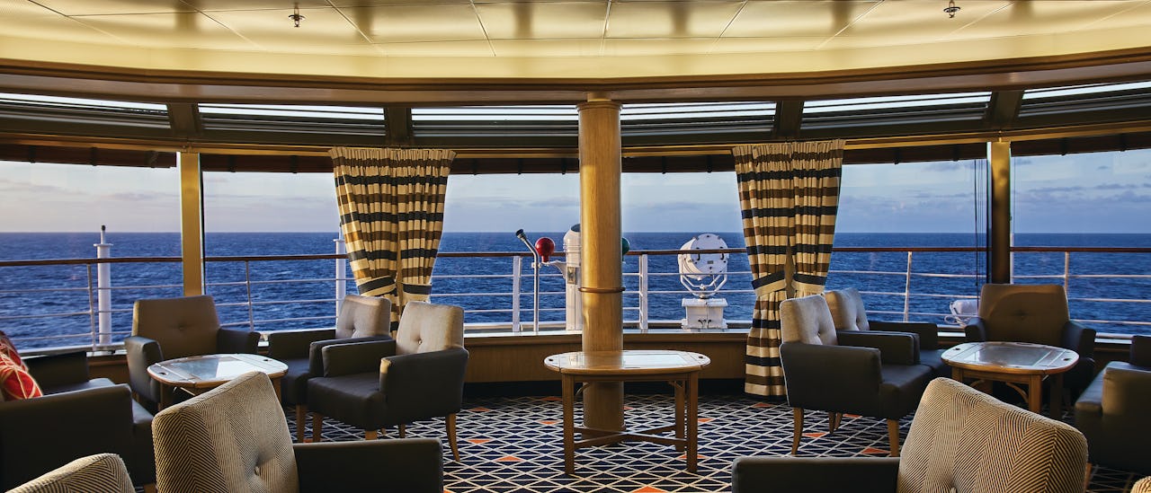 Fantastisk utsikt i Panorama Lounge