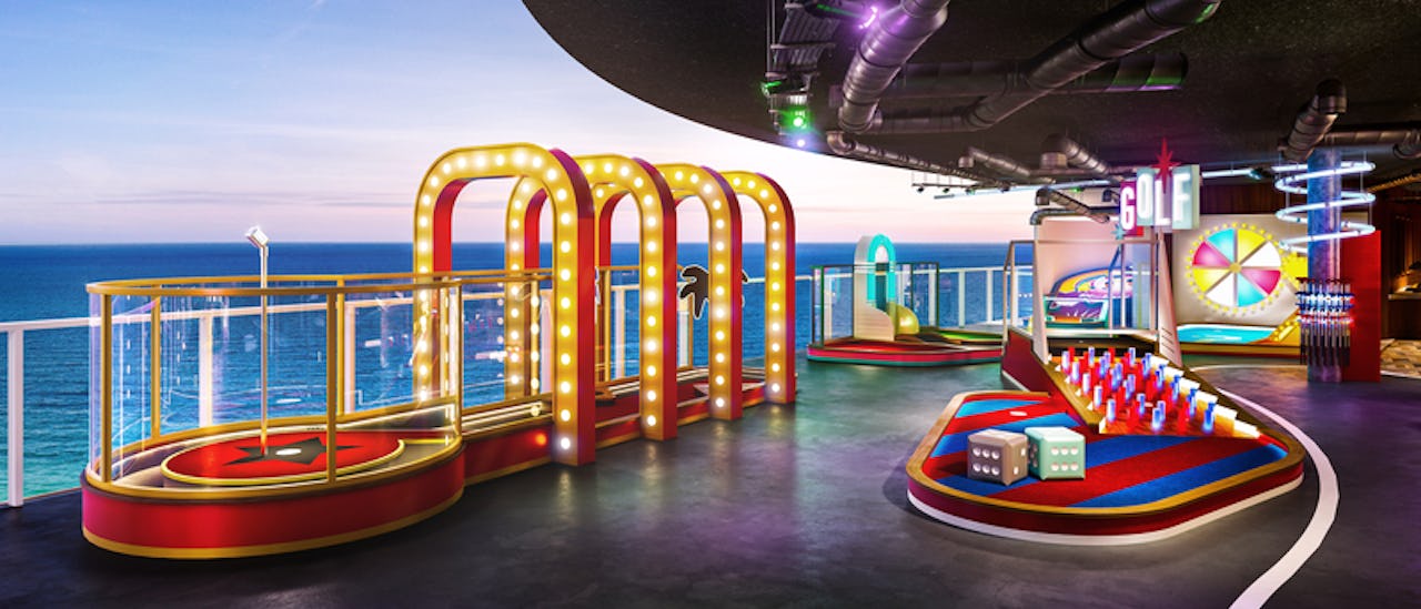 Kanskje en runde minigolf med dine venner