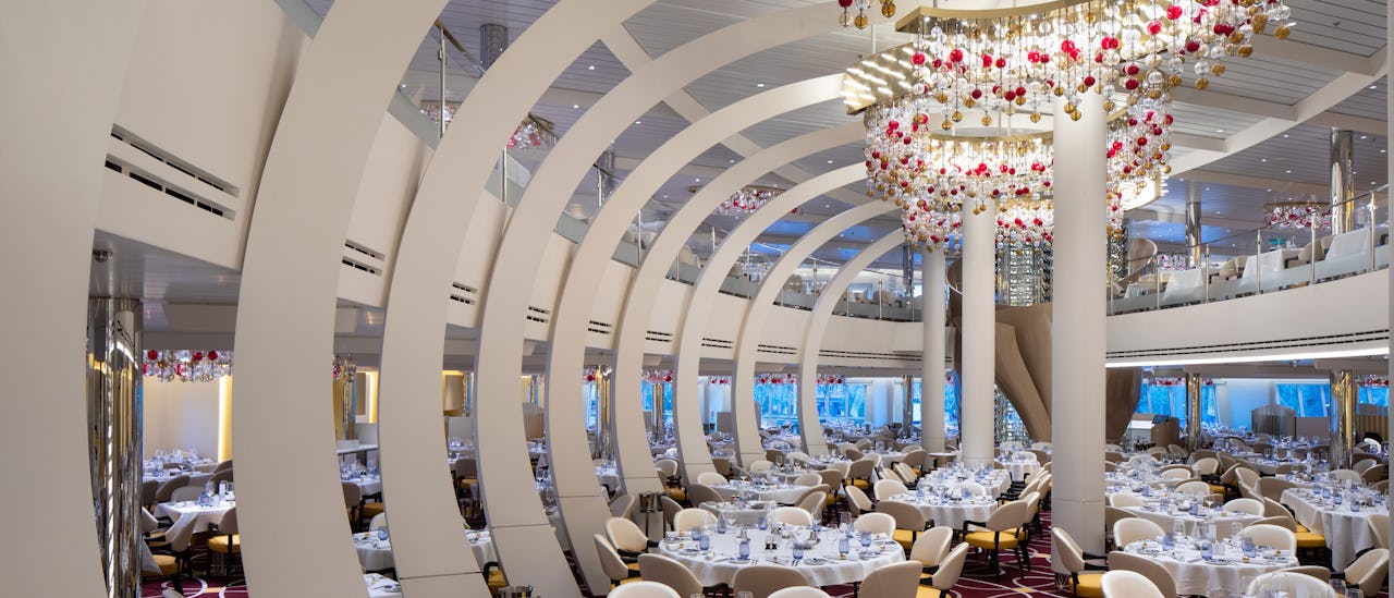 À la carte-restauranten er inkluderert i prisen