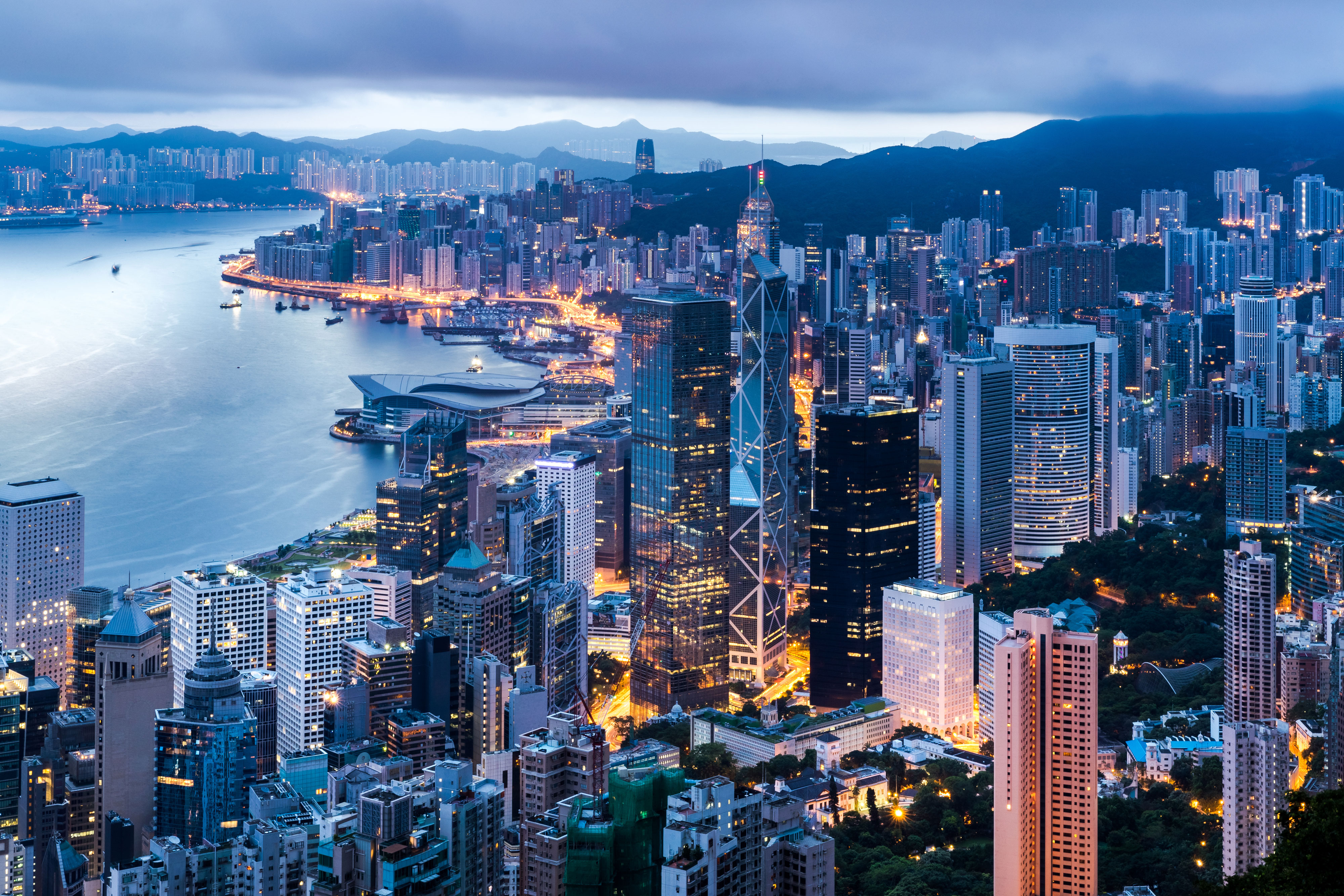 Hong Kong, Kina