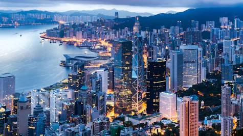 Hong Kong, Kina