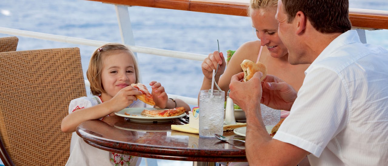 Lunsj med lett havbris