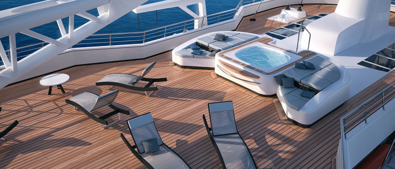 Velkommen opp på soldekket.