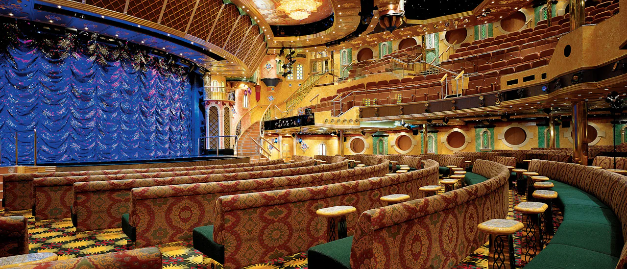 Las Vegas-inspirert underholdning i teateret