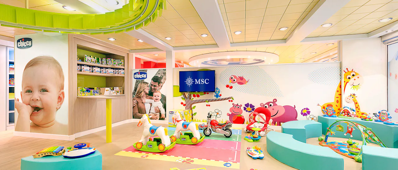 Baby Club er laget for de yngste gjestene