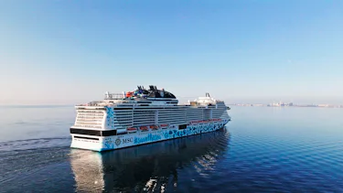 MSC Euribia, Middelhavet