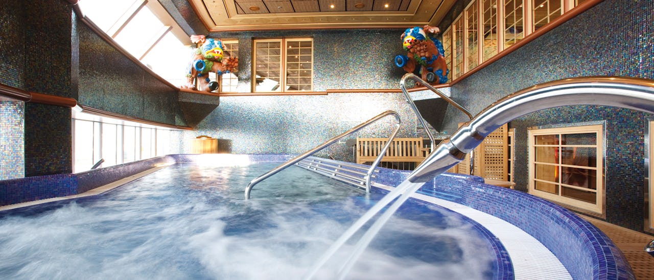 Thalasso-bassenget på Samsara spa