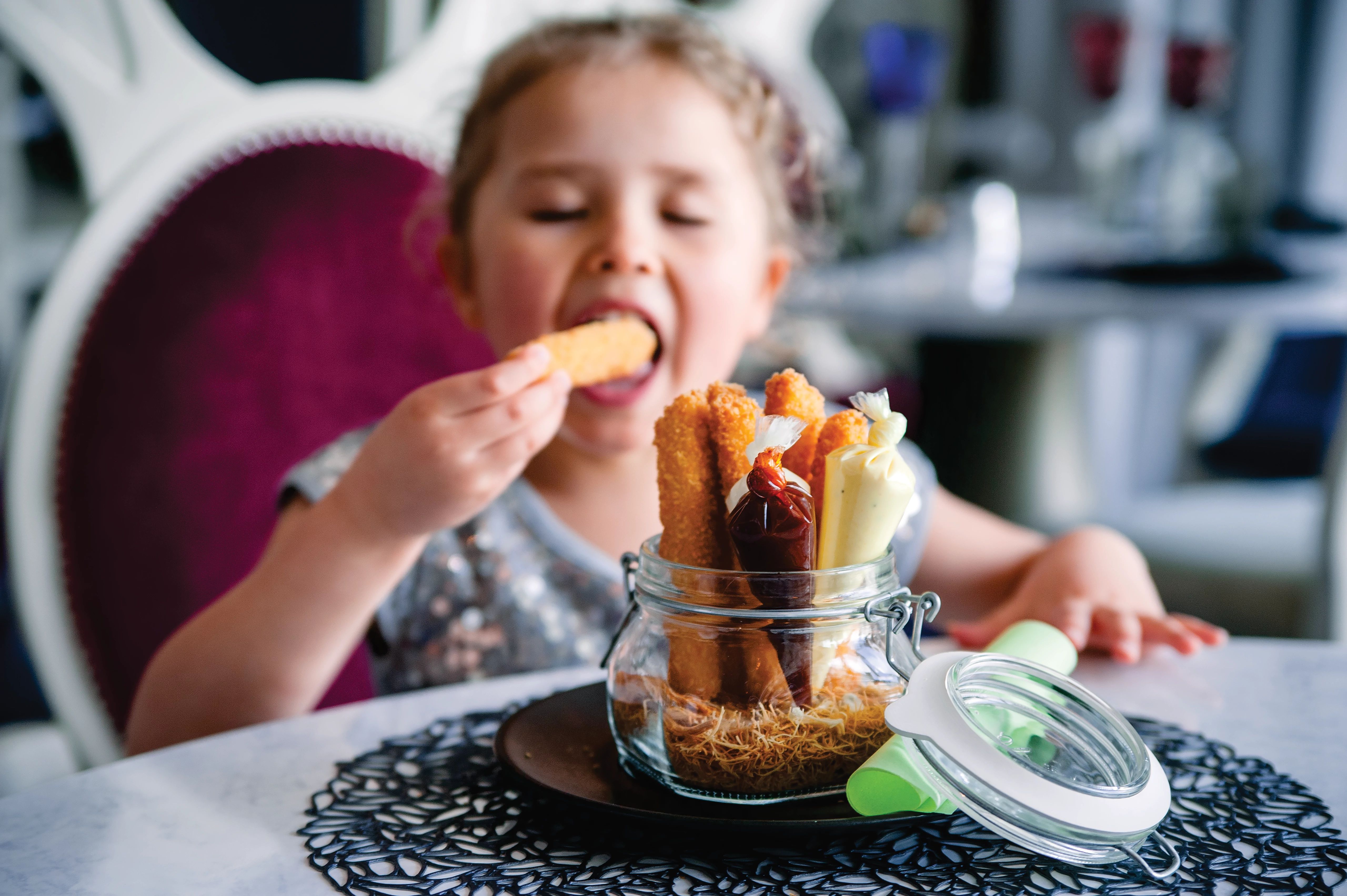 Spesiell meny for barna