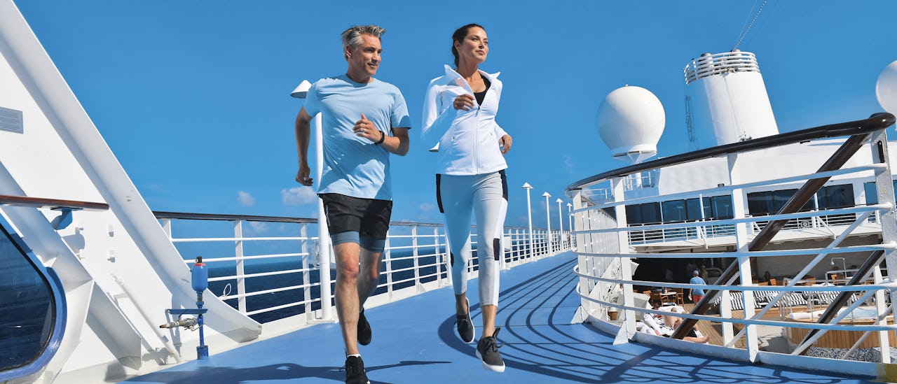 Jogge rundt med havutsikt