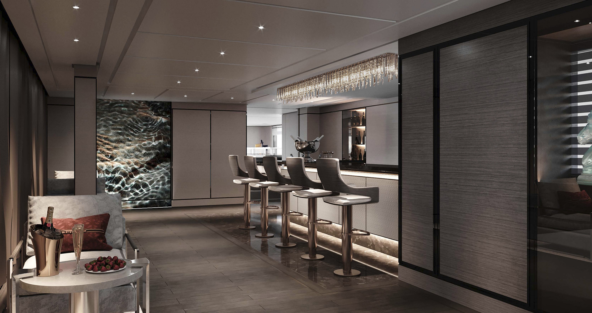 Enjoy a drink in the bar!