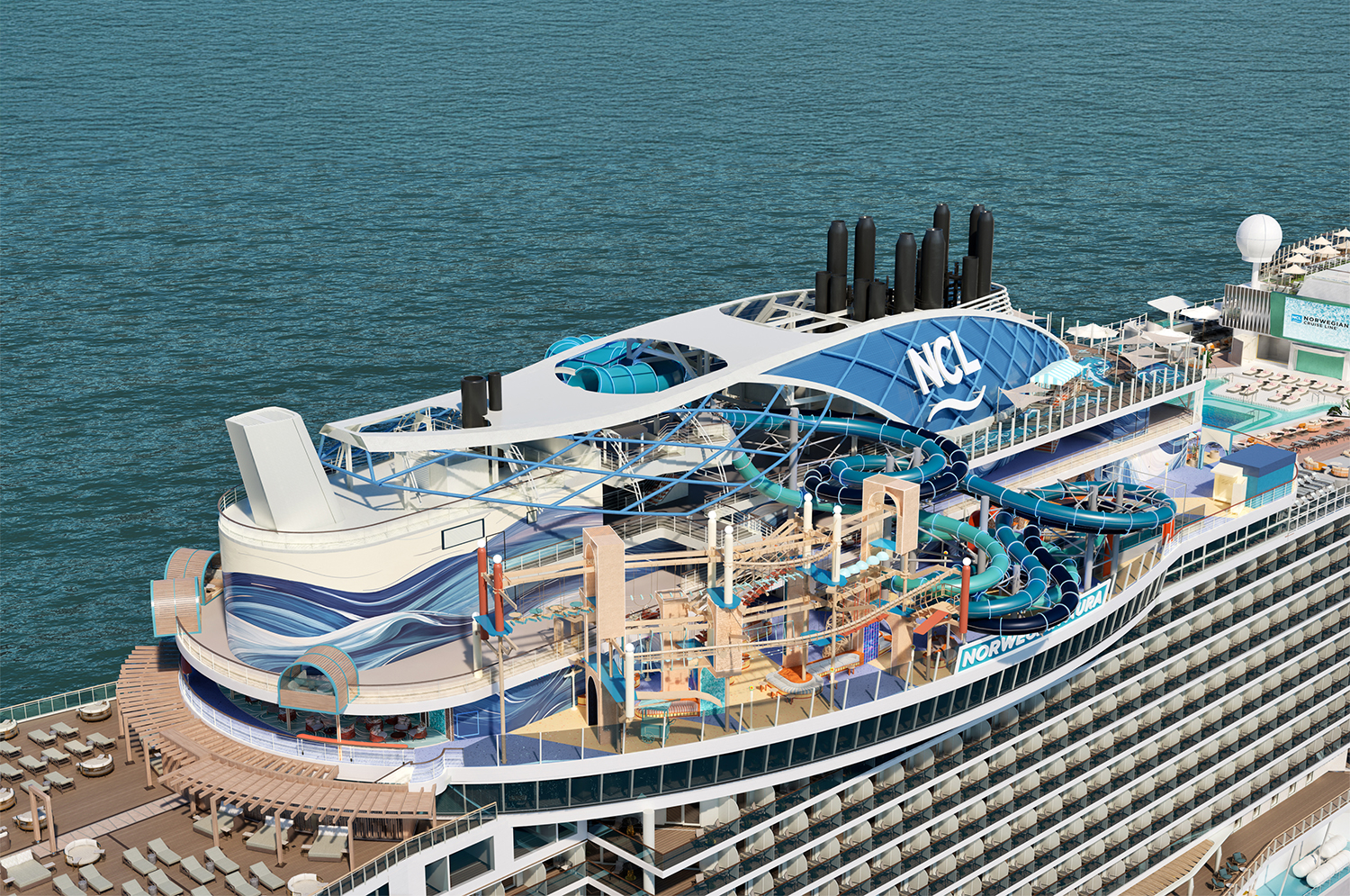 Ocean Heights er et spennende fornøyelseskompleks med tre dekk som er klar til å bli familiens nye favorittdestinasjon