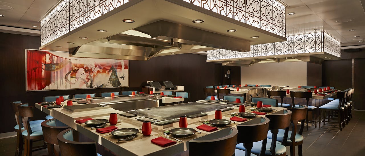 Spesialrestauranten Teppanyaki (koster ekstra)