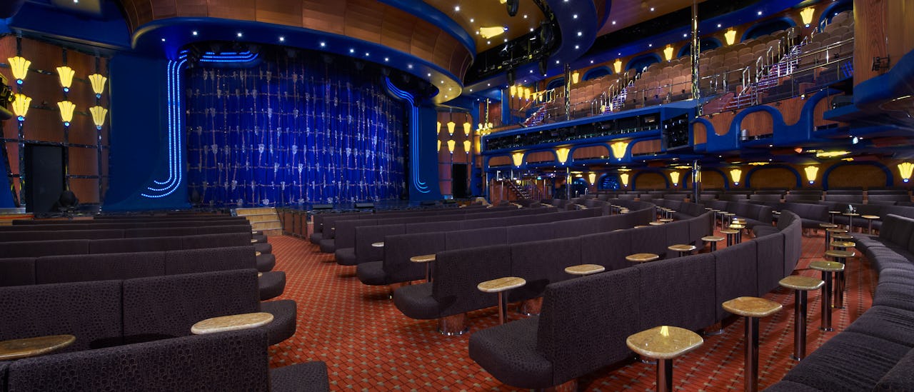 Las Vegas-inspirert underholdning i teateret