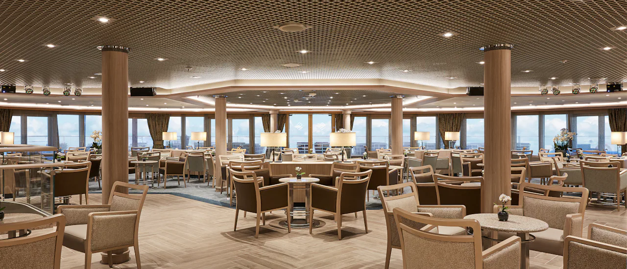 Kos deg med vakker pianomusikk i Panorama Lounge.