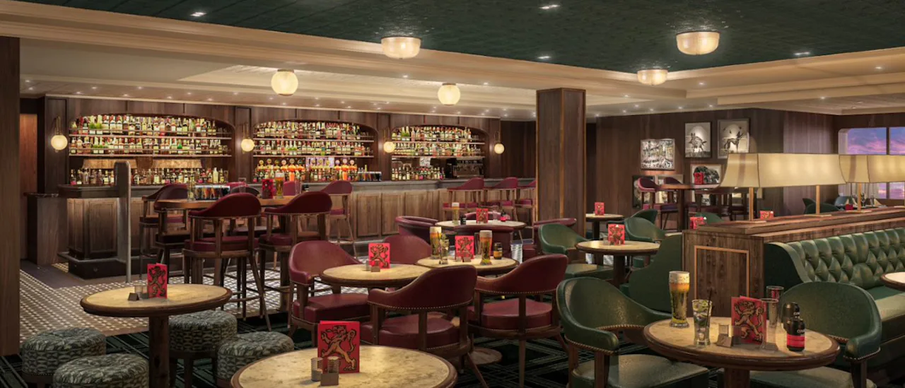 The Golden Lion Pub – en klassisk engelsk pub.