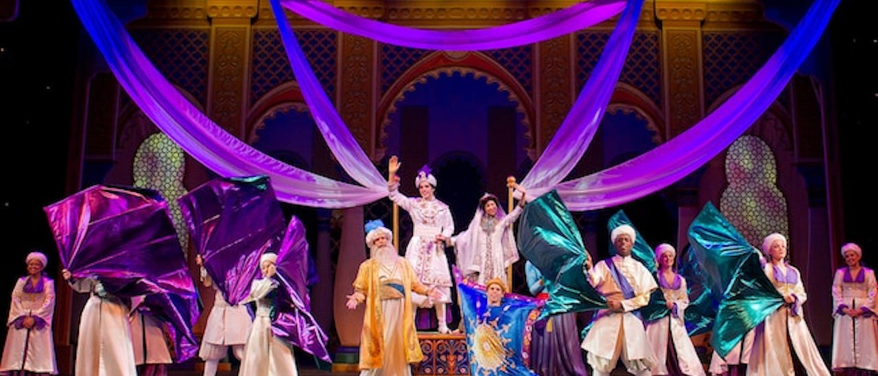 Liveshow i Broadway-klasse