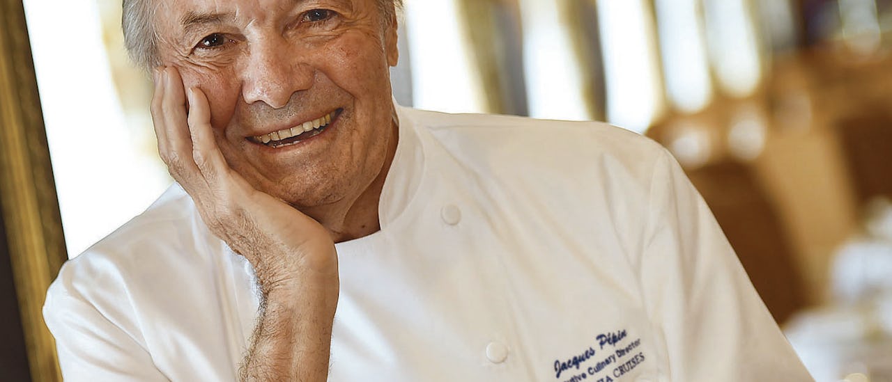 Den berømte kokken Jacques Pepin
