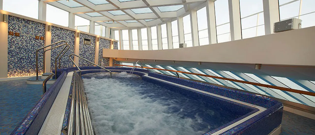 Boblebad på spa-området
