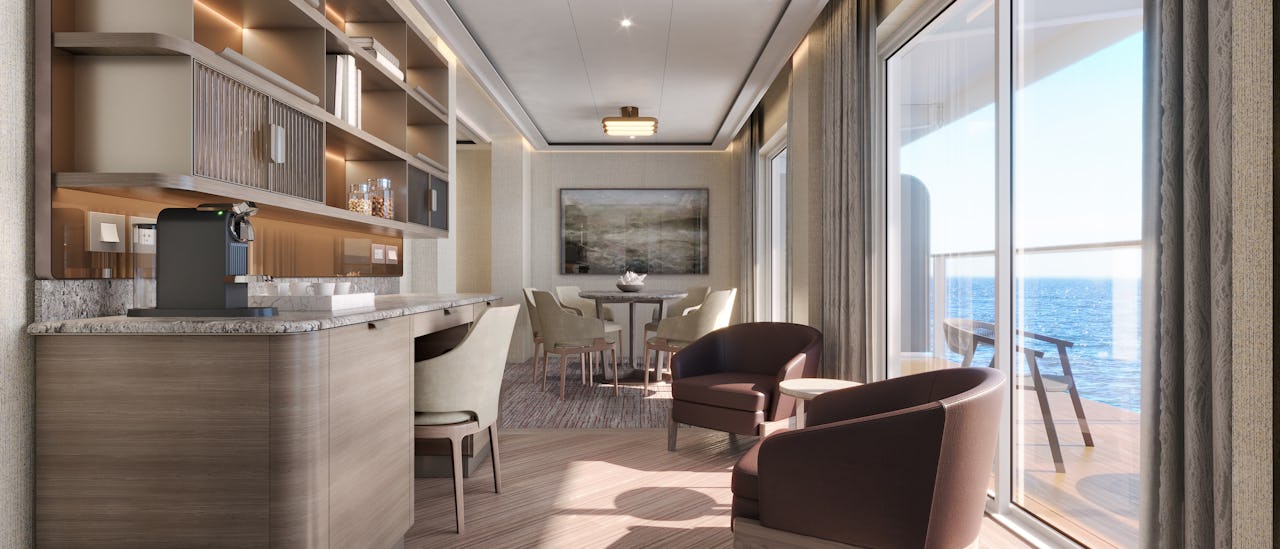 Silver Nova is the first ship in the Silversea fleet where every cabin will have a balcony