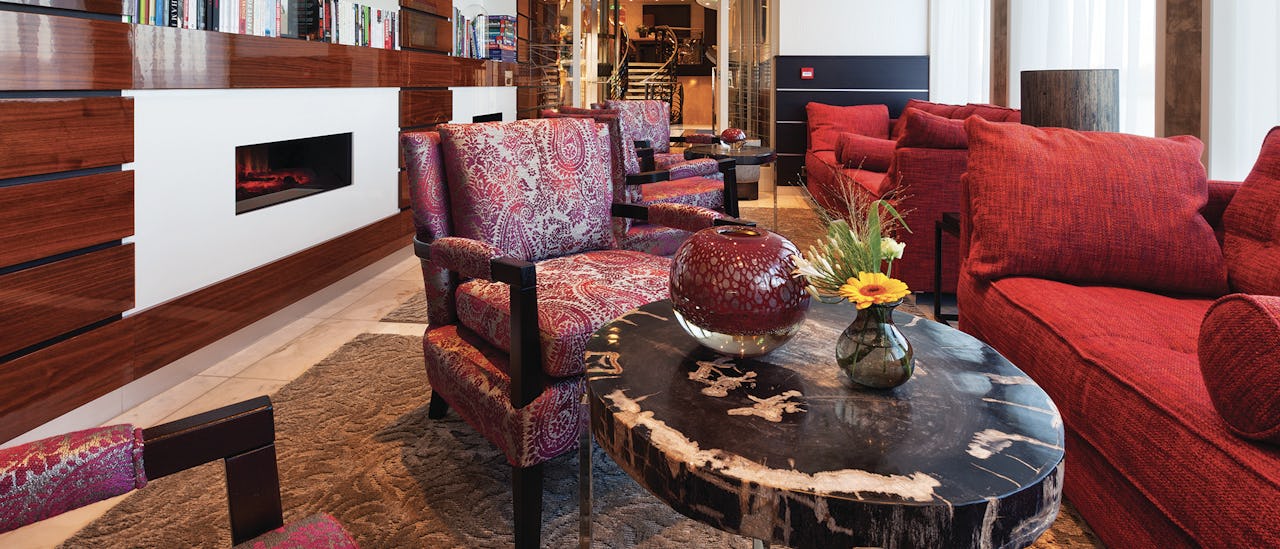 Slapp av i salongen.