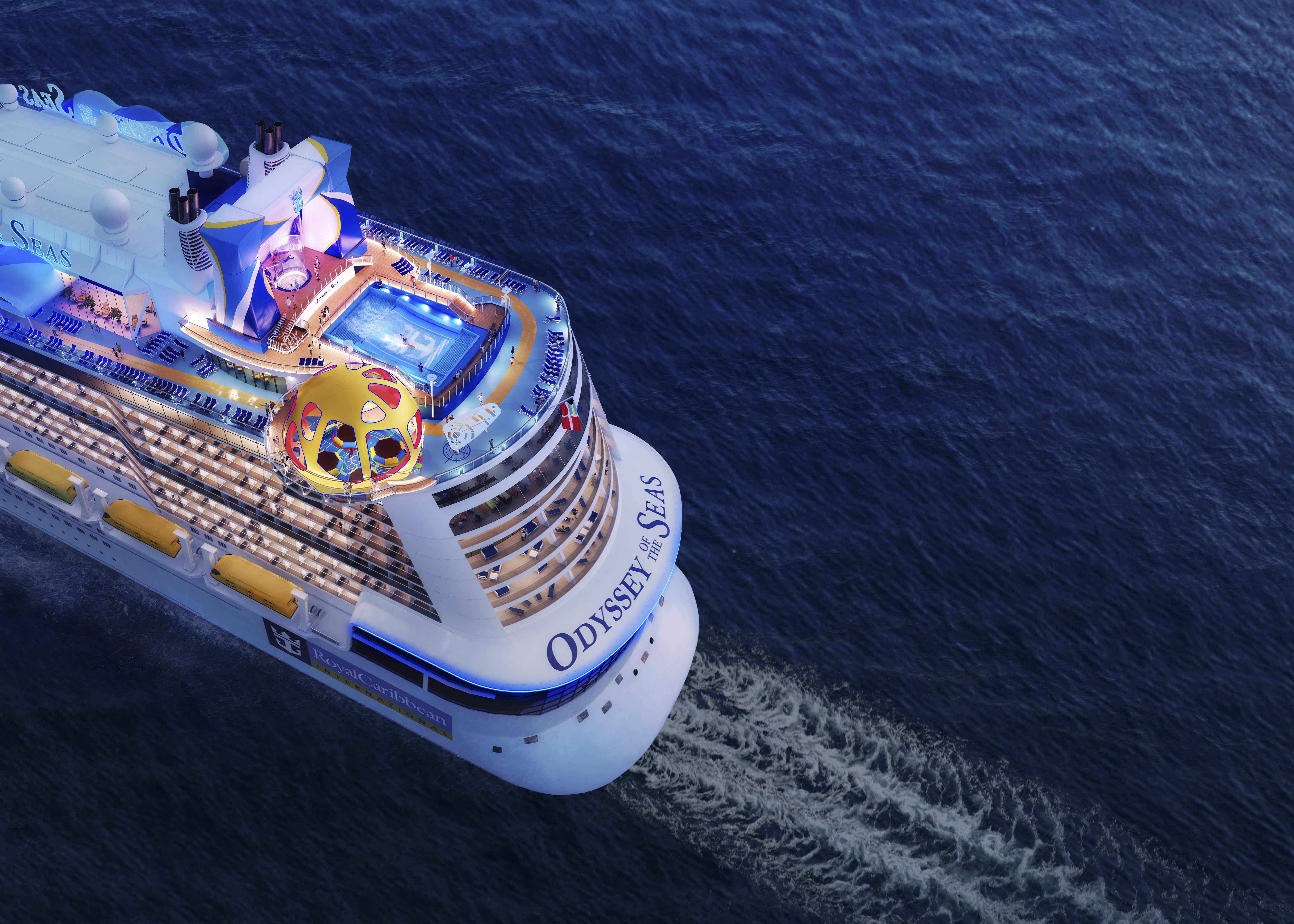 Odyssey of the Seas med aktiviteter og fasiliteter for familier på cruise i Middelhavet