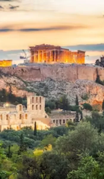 Cruise ut fra Athen - og se Akropolis
