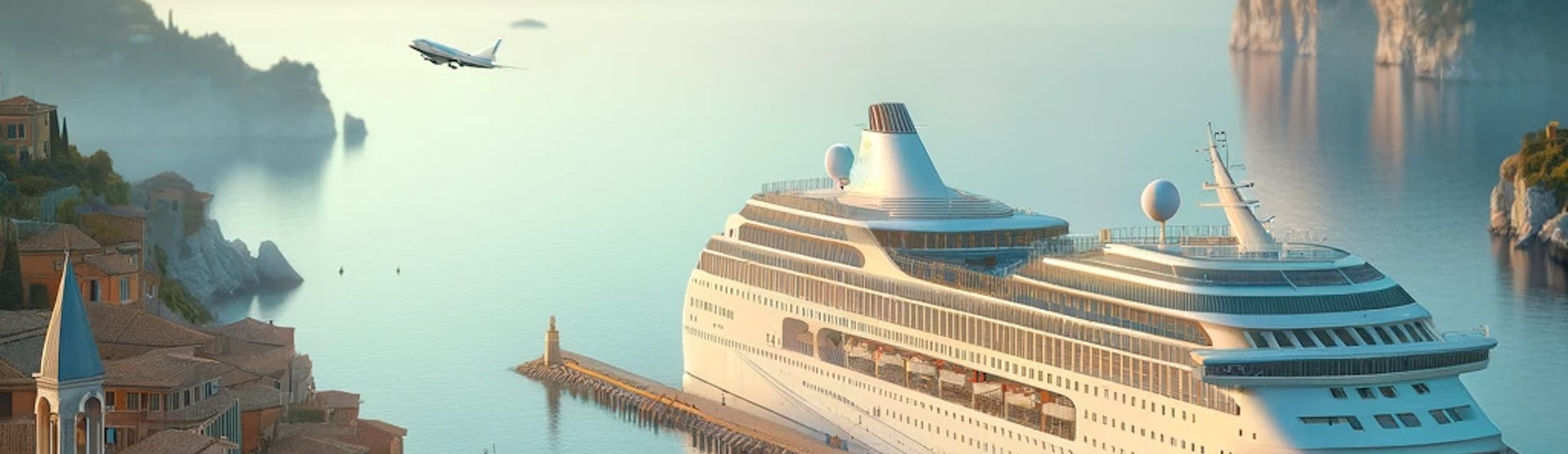 Du booker fly, hotell og cruise på vår hjemmeside