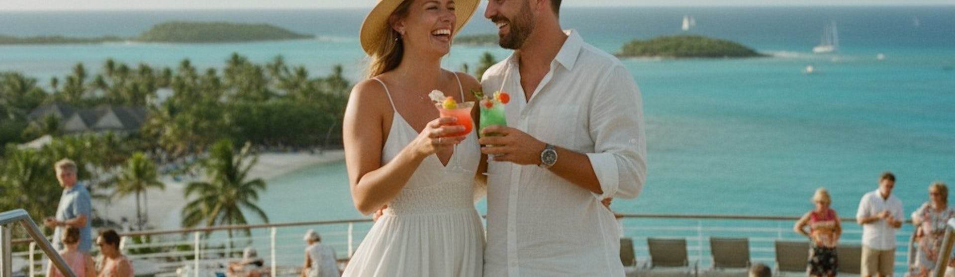 Bryllupsreise på cruise