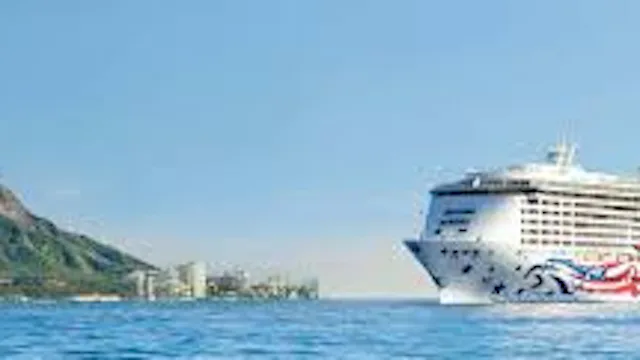 Oversikt over Hawaii cruise med flere øyer og ruter