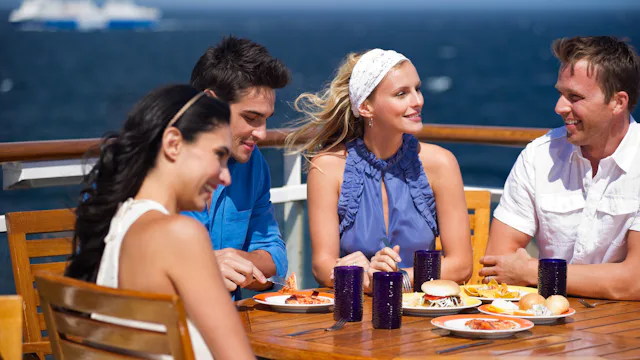 Mat om bord Celebrity Constellation