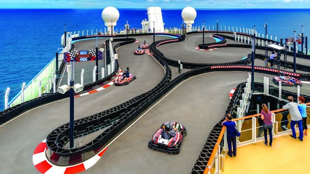 Norwegian Cruise Line med masse aktiviteter