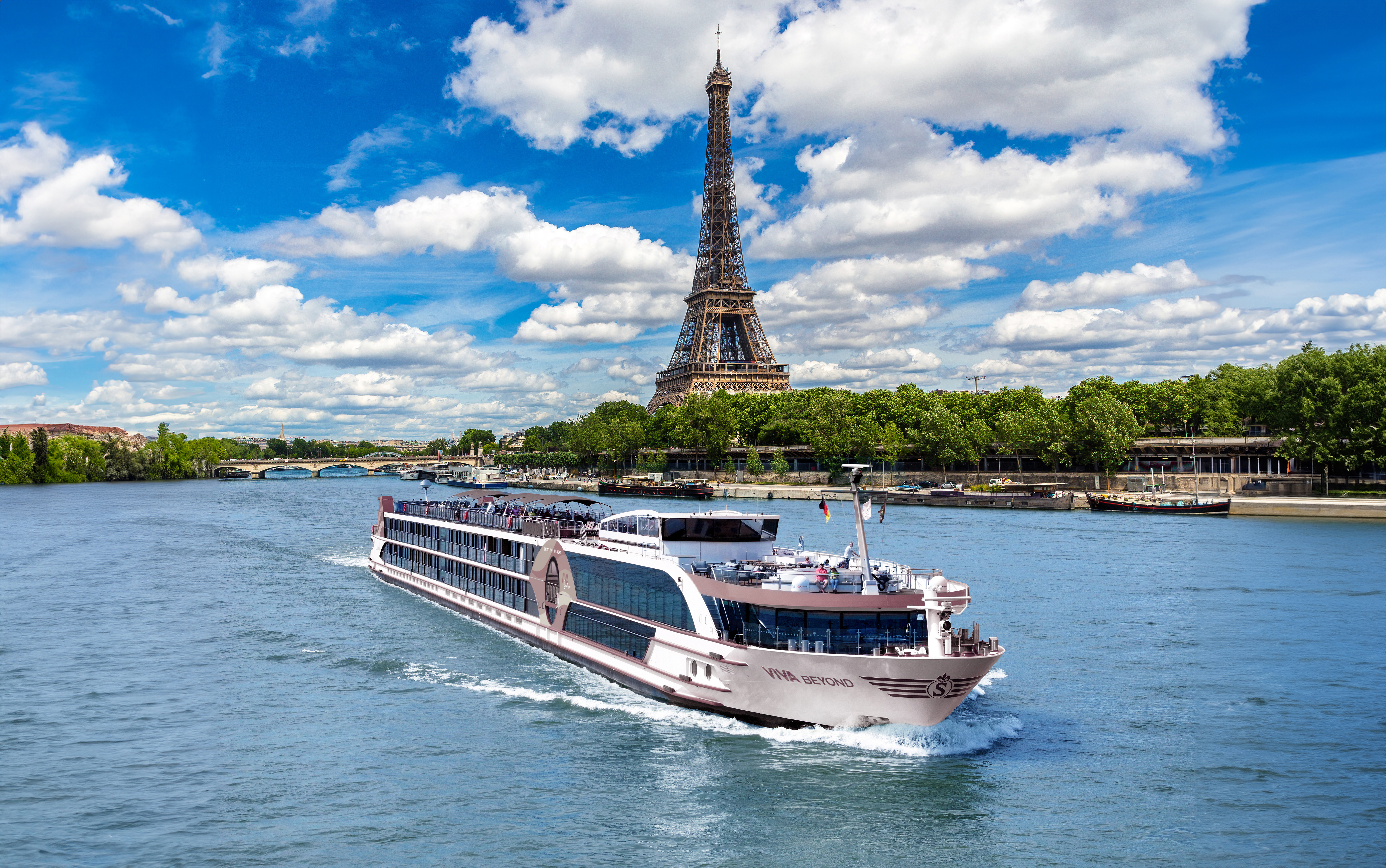Elvecruise på Seinen 5.-12. mai 2027 med nye VIVA BEYOND - fly, transfer og all inclusive elvecruise inkludert